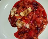 Foto del paso 10 de la receta: "Ensalada Roja" con Pechuga de Pollo