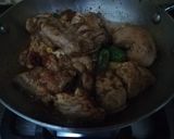 A picture of step 3 of Chicken Karhai.
