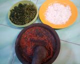 Foto langkah ke 2 dari resep Urab Daun Paya&Kacang panjang.