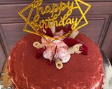 Foto langkah ke 6 dari resep Mille Crepes Red Velvet.