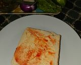 A picture of step 1 of Sandwich wit tea.