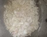A picture of step 1 of Paneer Bell Pepper Bhurji.