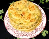 মেথি পরোটা রেসিপির ধাপ 3 ছবি
