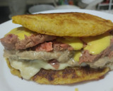 Foto del paso 9 de la receta: Arepa Qbana a mi manera🥯🫓🥙