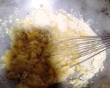 A picture of step 1 of Dahi chana chat.