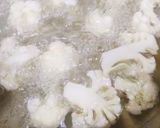 A picture of step 1 of Cauliflower Rezala.