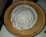 A picture of step 2 of Rawa dosa.