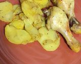 Foto del paso 6 de la receta: Pollo al horno con patatas