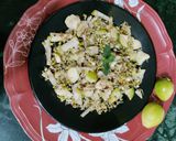 A picture of step 4 of Sprouted Moong Fruits Salad.
