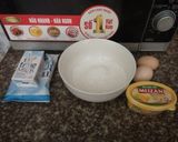 Hình bước làm 1 của món Bánh su kem không cần lò nướng