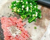 Hình bước làm 1 của món Cơm cháy kho quẹt