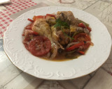 Foto del paso 8 de la receta: Muslos de pollo al horno con verduras