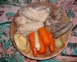 Szárnyas húsleves recept fázis 2 fotója