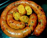 รูปขั้นตอนการทำที่ 3 ของ ไส้อั่วไก่ (แบบอบ) Sai Au (Northern Thai Spicy Sausage)