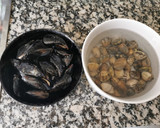 Foto del paso 1 de la receta: Arròs de llamàntol blau i gamba vermella