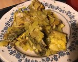 Une image de l'étape 13 de Chevreau mariné façon créole aux oignons,épices,citron et herbes aromatiques.