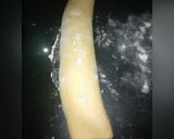 A picture of step 12 of Yema rolls.