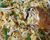 A picture of step 4 of Vegetable fried rice.