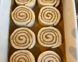Gluténmentes fahéjas csigák vanília öntettel recept fázis 3 fotója