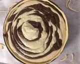 Une image de l'étape 8 de Recette Flan zébré chocolat - vanille.