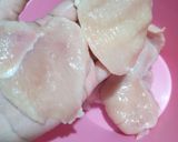 A picture of step 1 of Chicken steak.