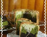 Foto langkah ke 20 dari resep Cake Nutrijell army / Bolu Nutrijell / Cake motif tentara.