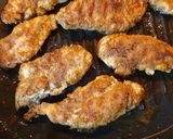 A picture of step 4 of Liz's KFC.