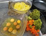 Foto del paso 9 de la receta Tortilla de patatas y brócoli 'Apta para personas con diabetes'