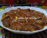 صورة لخطوة 4 من وصفة الباميه باللحمه المفرومه