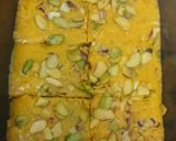 A picture of step 4 of Sooji besan laddo.