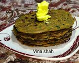 कोथमिर थेपला (kothmir thepla recipe in Hindi) रेसिपी चरण 6 फोटो