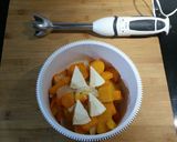 Foto del paso 4 de la receta: Crema de calabaza y zanahoria