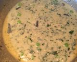 A picture of step 10 of Egg Methi Matar Malai.