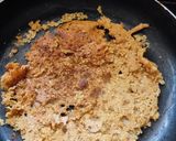 A picture of step 3 of Sabudana varai dosa.