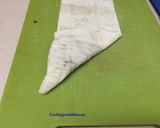 A picture of step 2 of Puff – Spicy Mashed potato filling in crispy puff pastry sheets.