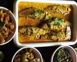 কাতলা  মাছের মুইঠ্যা ও বাহারি শিম (katol macher muithya o bahari shim recipe in Bengali) রেসিপির ধাপ 11 ছবি