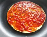 A picture of step 3 of Paratha Thin Crust Pizza.