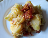 Foto del paso 9 de la receta: Col con patatas al aroma de pimentón de La Vera, ajo y jamón