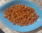 A picture of step 3 of Keser boondi.