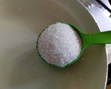 A picture of step 1 of Kaju Katli.