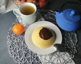 Une image de l'étape 2 de Bowl cake à la semoule.