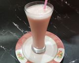 A picture of step 3 of Oats almond smoothie.