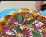 Foto del paso 4 de la receta: Pizza de setas y salami