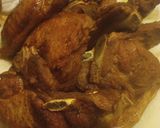 A picture of step 2 of Fried Naked Porkchops.