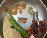 A picture of step 1 of Bengali Cholar Dhal.