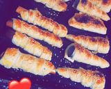 صورة لخطوة 3 من وصفة لي كورني بكريمة الجبن