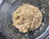 A picture of step 1 of Chicken burger.