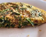 Foto del paso 7 de la receta: Tortilla de kale o col rizada y cebolla 💚 muuuy fácil y nutritiva 💚