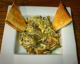 Foto del paso 5 de la receta: Revuelto de gulas, setas y panceta