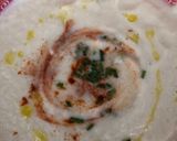 A picture of step 4 of Garlic and cauliflower soup.